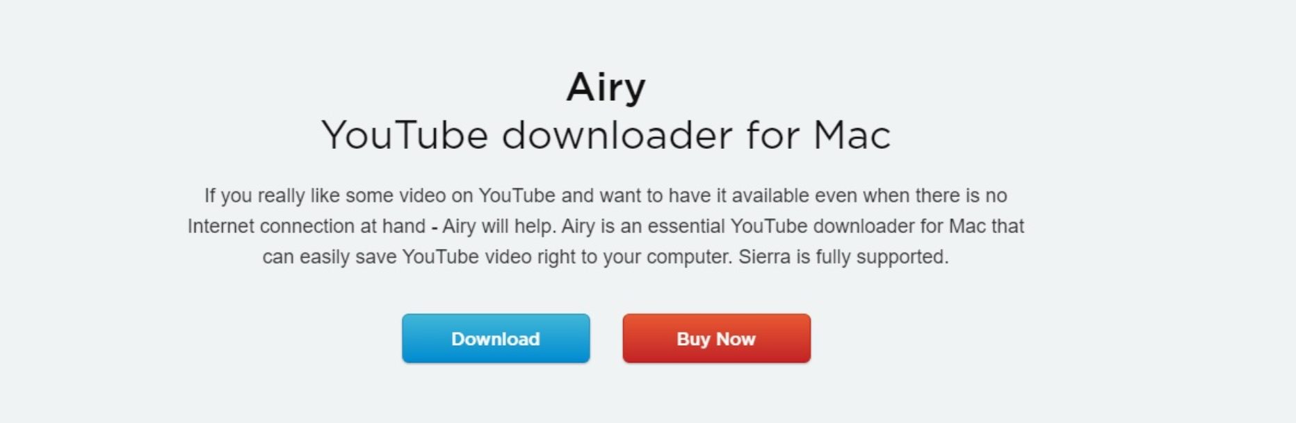 Airy Youtube Downloader For Mac Full Version