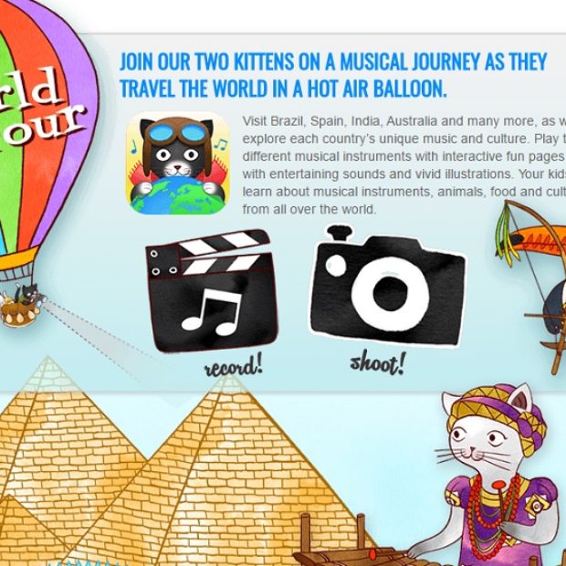 Melodious Music in an Easy to Use Learning App – Jazzy World Tour