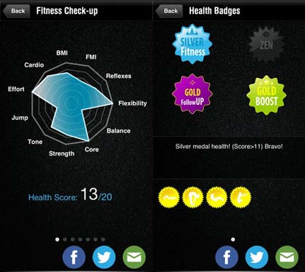 Fitness Checkup Pro Screenshots