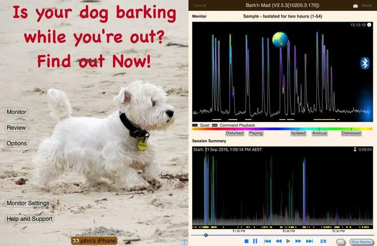 Barking Dog app