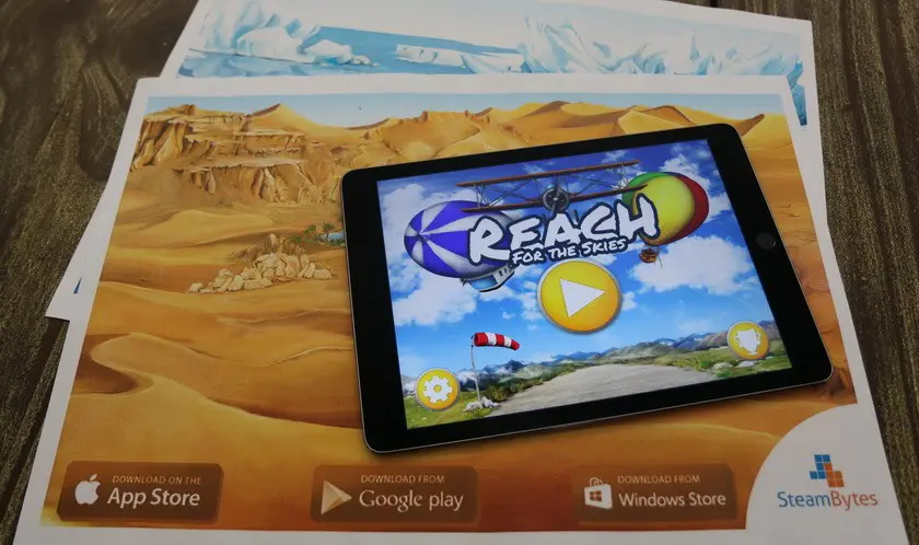 Reach for the Skies app