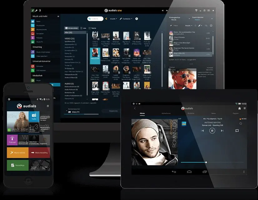 Audials app