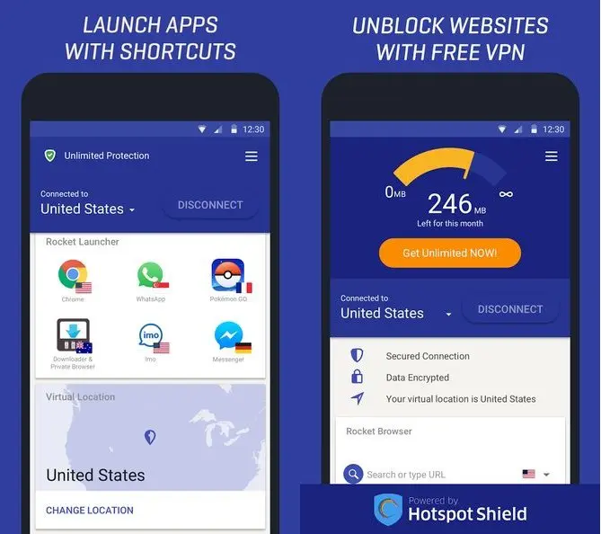 Rocket VPN – Surf the Net Safely – AppsandApplications