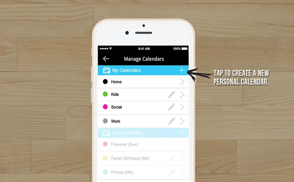 Coosha Calendar app