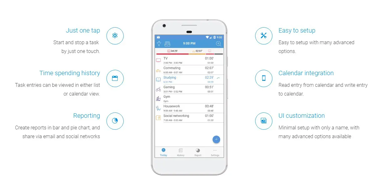 ATracker app