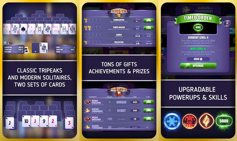 Tripeaks Solitaire Challenge featured