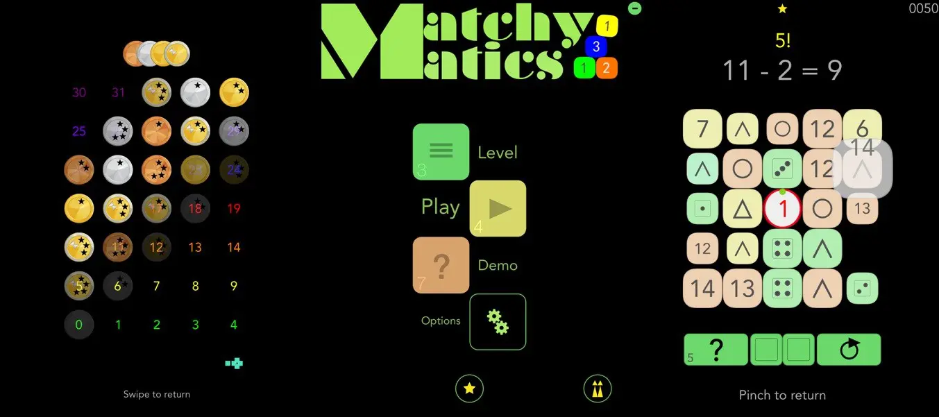 Matchy Matics app