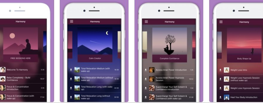 Harmony Hypnosis Meditation screenshot