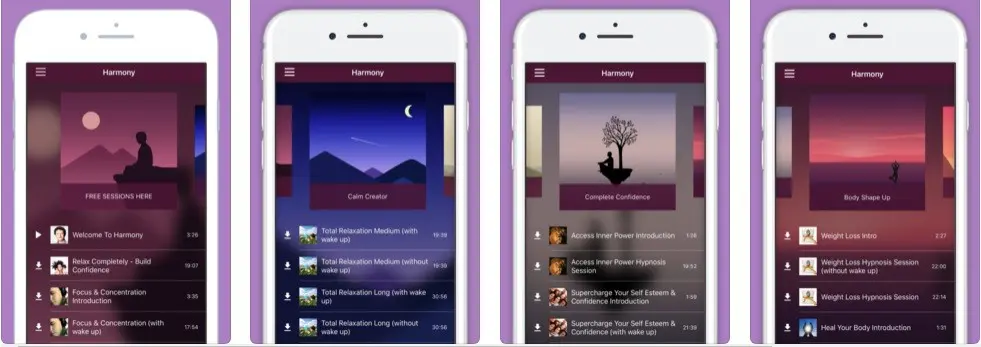 Harmony Hypnosis Meditation screenshot