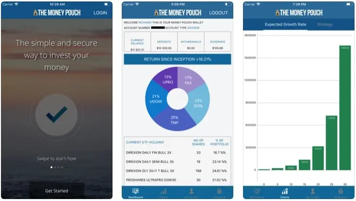 The Money Pouch app