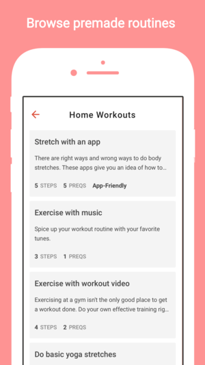 LazyHabit app