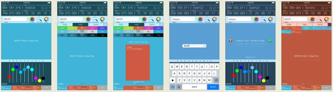 Color Query Pro screenshots