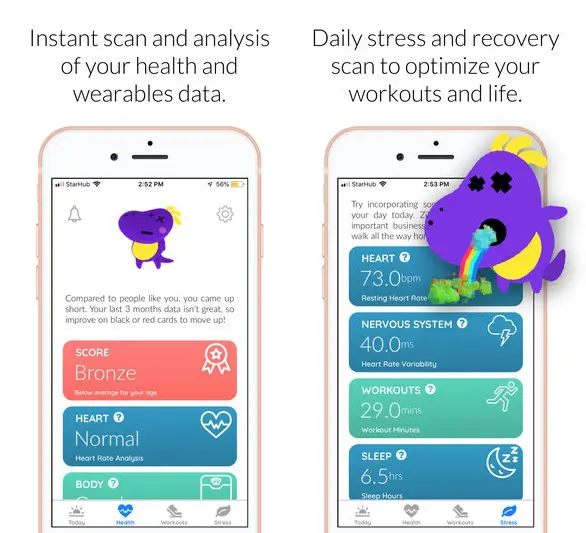 Healthzilla app