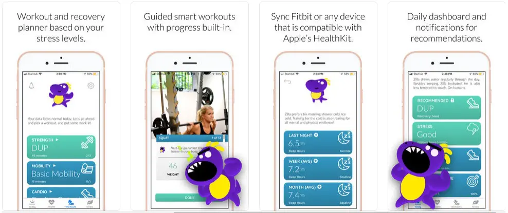 Healthzilla app