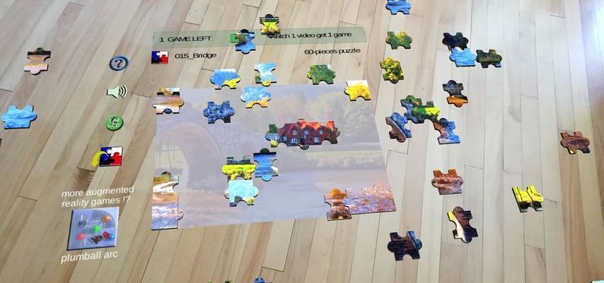 AR Puzzles app