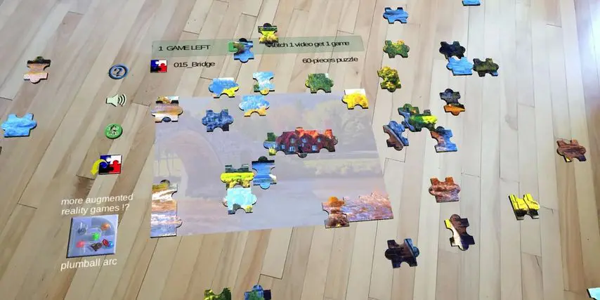 AR Puzzles app