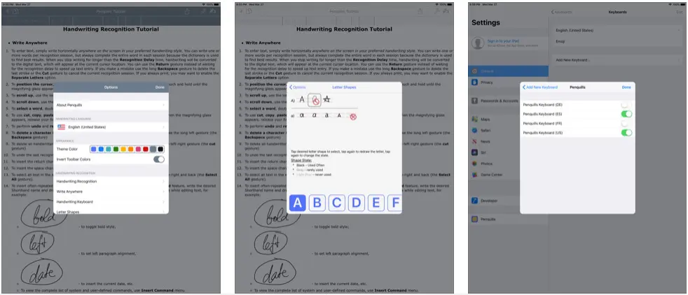 Penquills screenshot