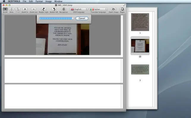OCRTOOLS screenshot