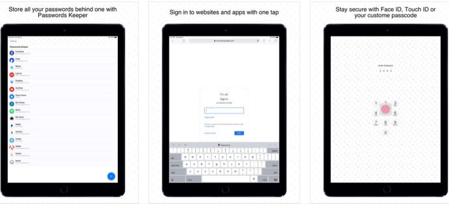 Passwords Keeper app review