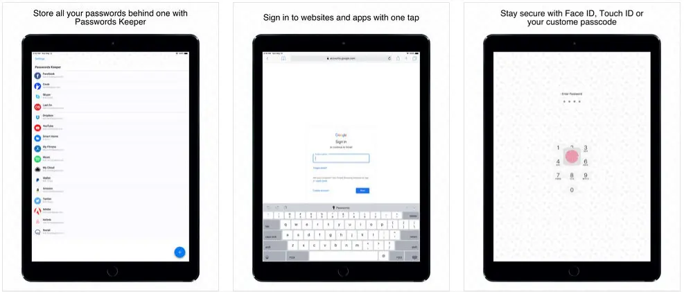 Passwords Keeper app review