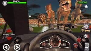 Dino Car Battle app