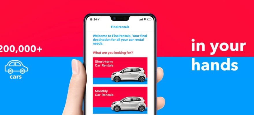 FinalRentals app