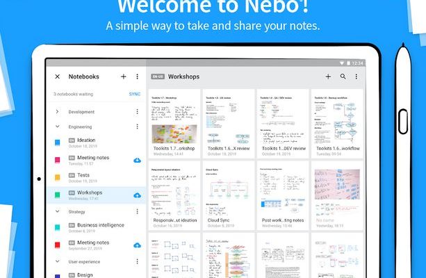 Nebo app