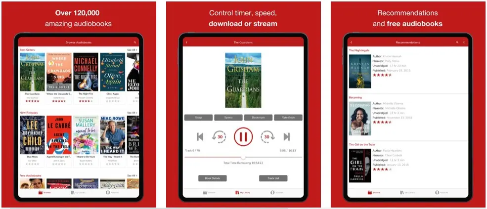 AudiobooksNow app