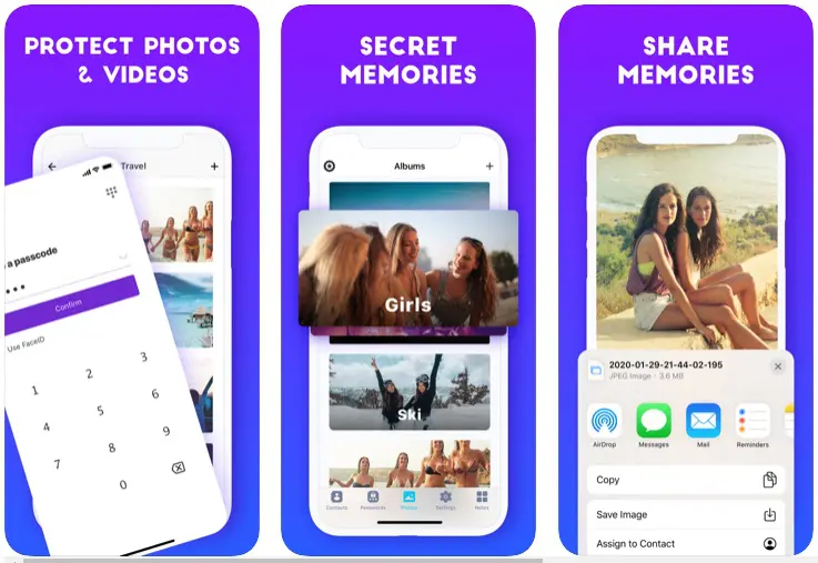 Secret Photo Album app