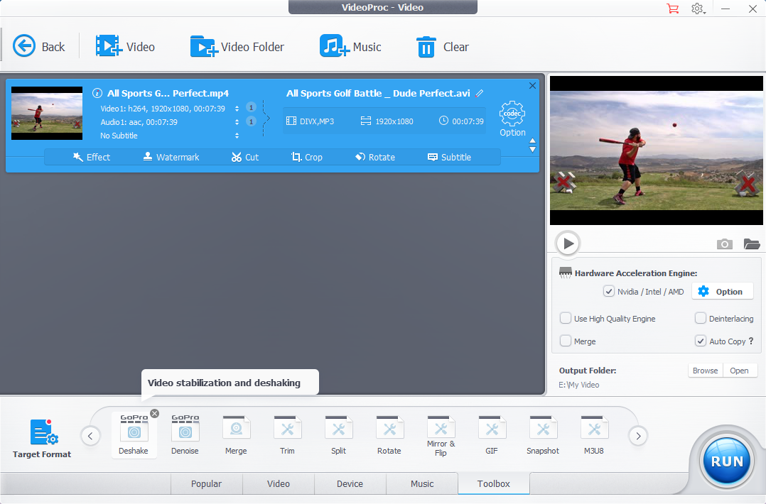 VideoProc app