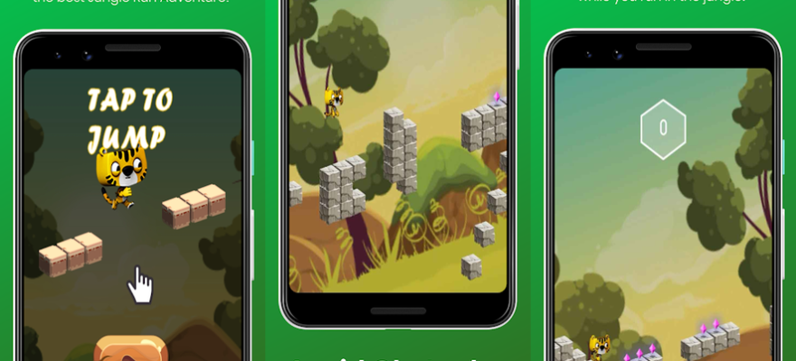 Tiger Adventure Run game