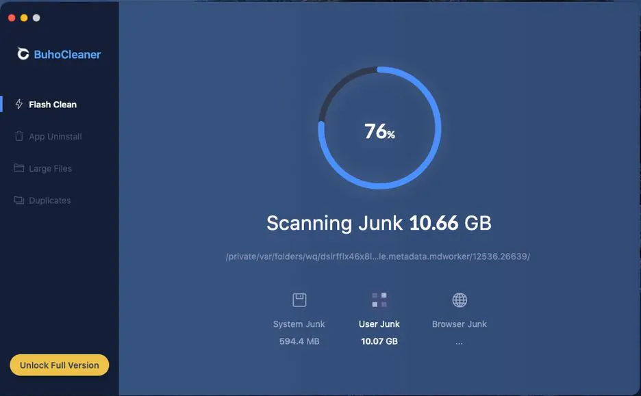 BuhoCleaner app