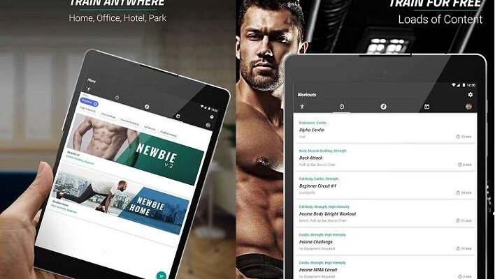 Spartan Home Workouts app