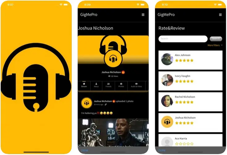 GigMePro app