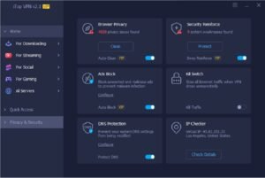 iTop vpn screenshot