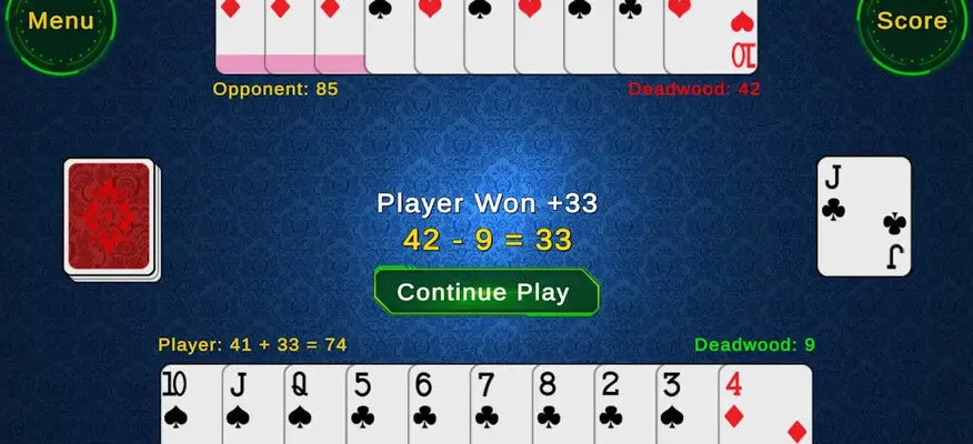 Best Gin Rummy game